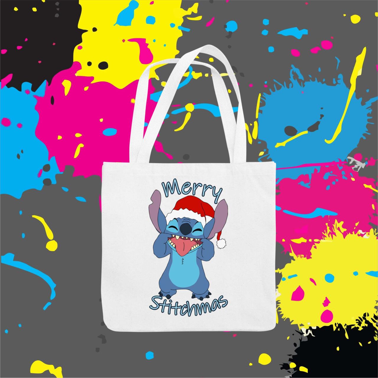 Merry Stitchmas - Vászontáska