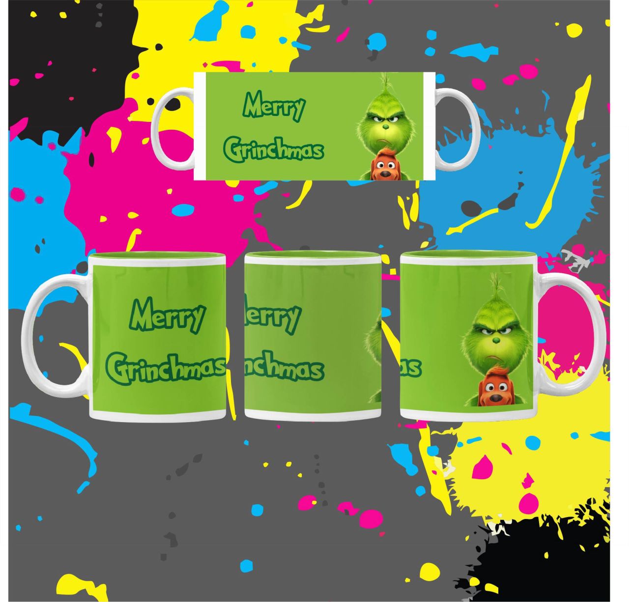 Merry Grinchmas!-Bögre