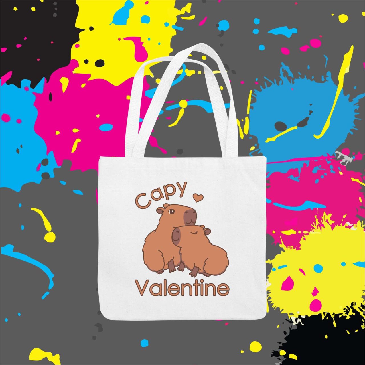 Capy Valentine - Vászontáska