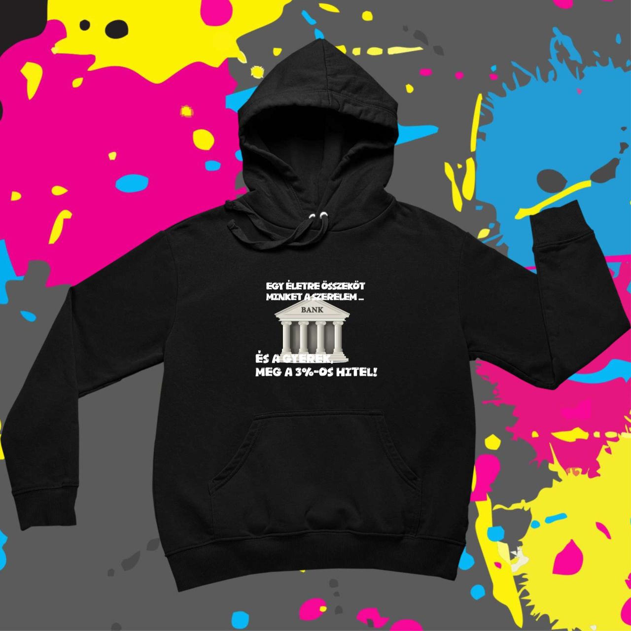 Egy életre összeköt! - Kapucnis pulóver