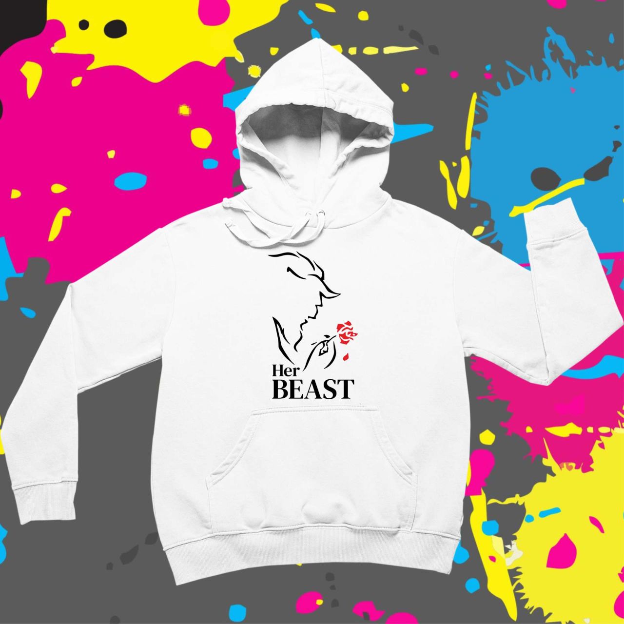 Her Beast - Kapucnis pulóver