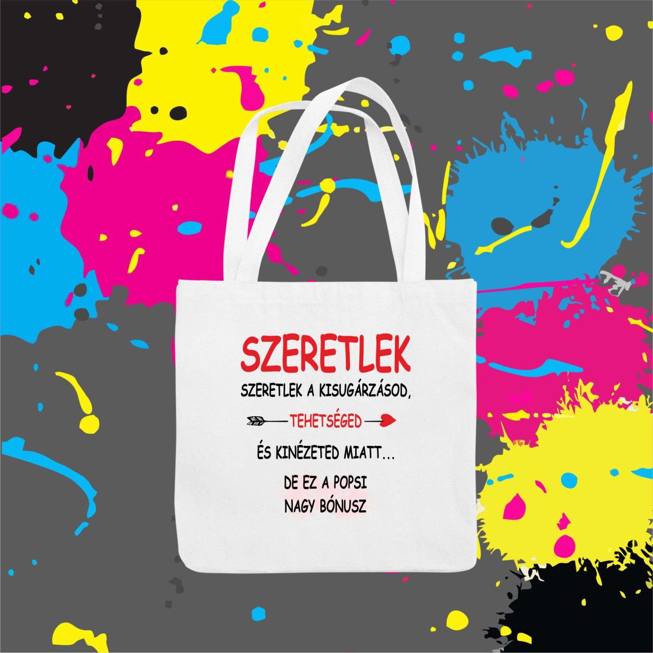 Bónusz popsi - Vászontáska