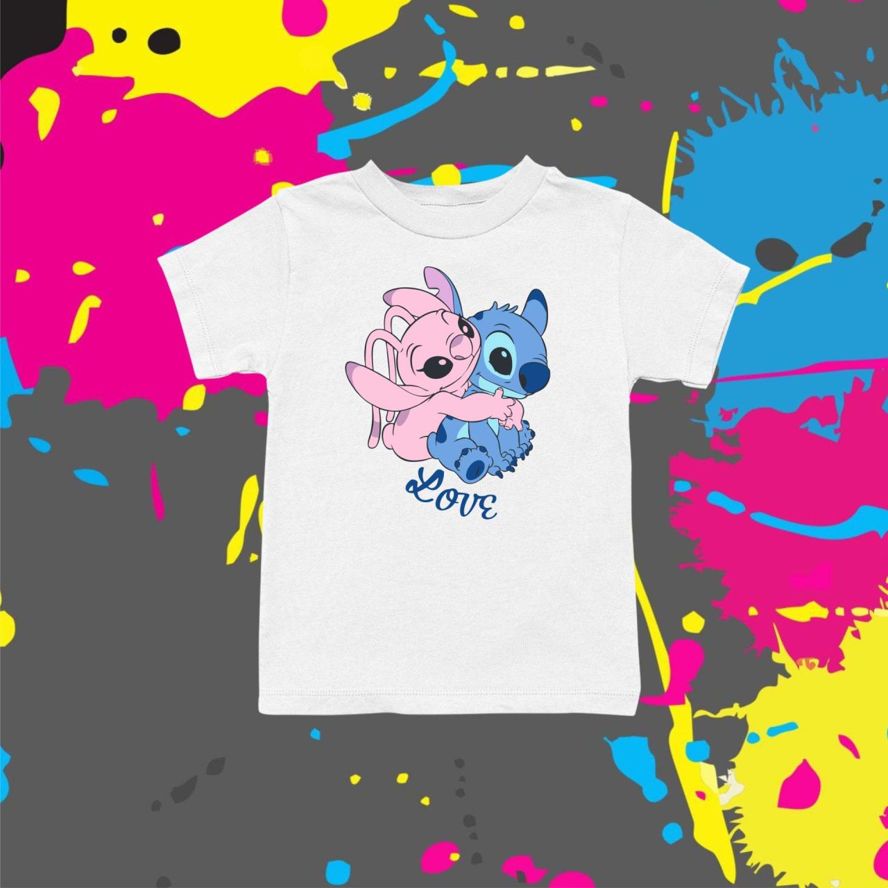 Stitch and Angel love! - Gyerek póló
