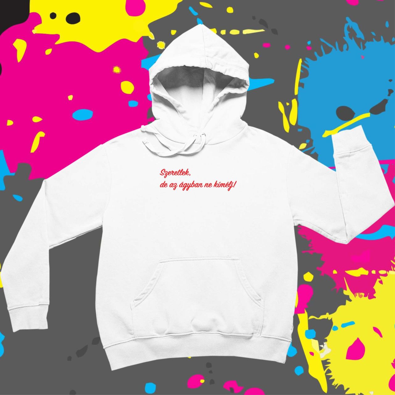 Szeretlek - Kapucnis pulóver