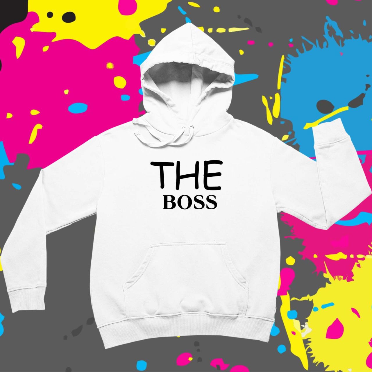 The Boss - Kapucnis pulóver