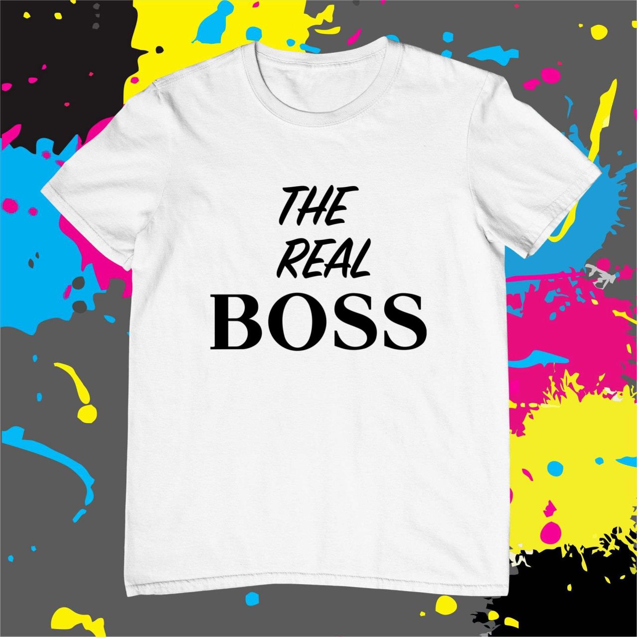 The real Boss - Férfi póló