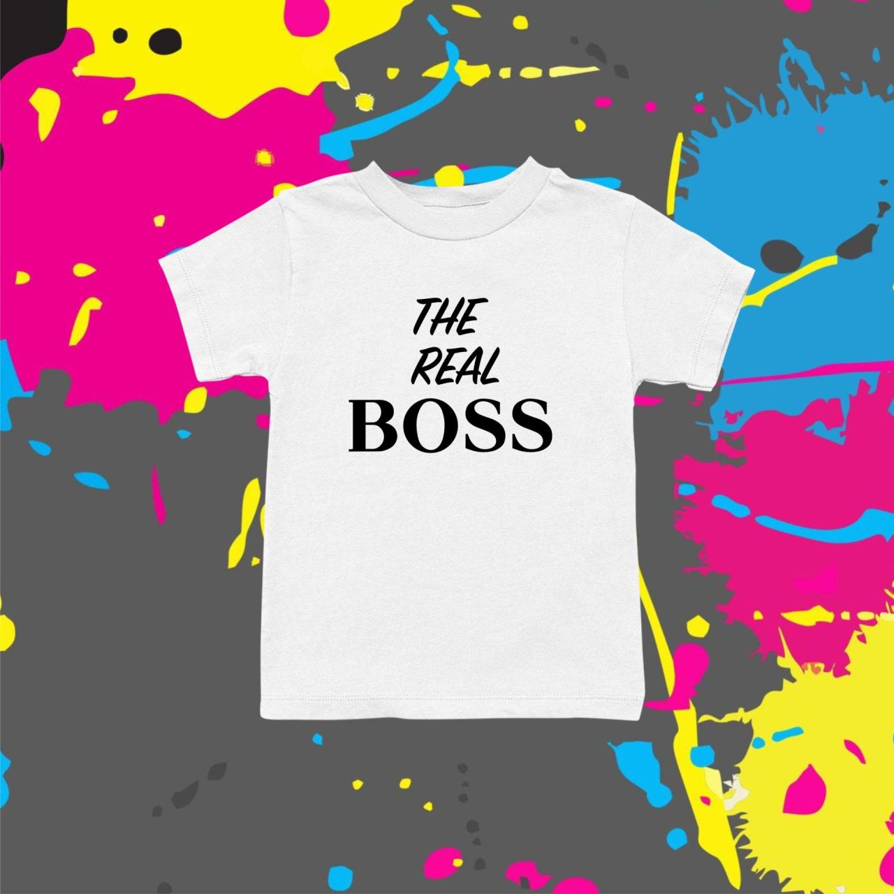 The real Boss - Gyerek póló