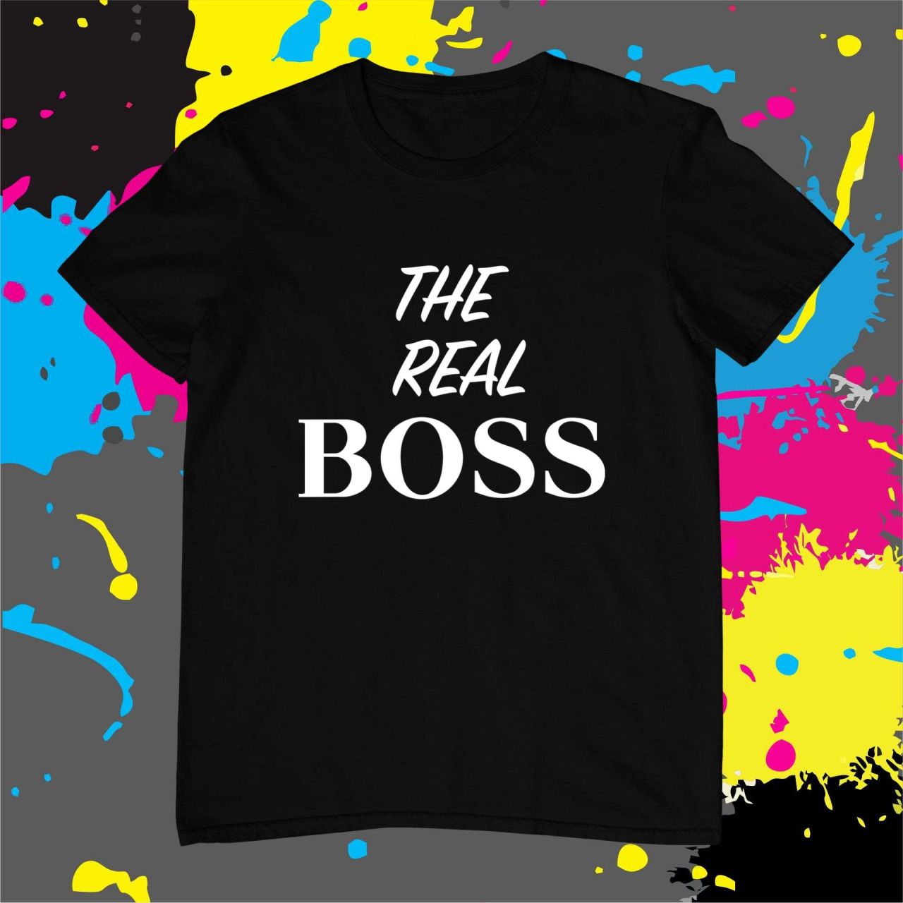 The real Boss! - Férfi póló