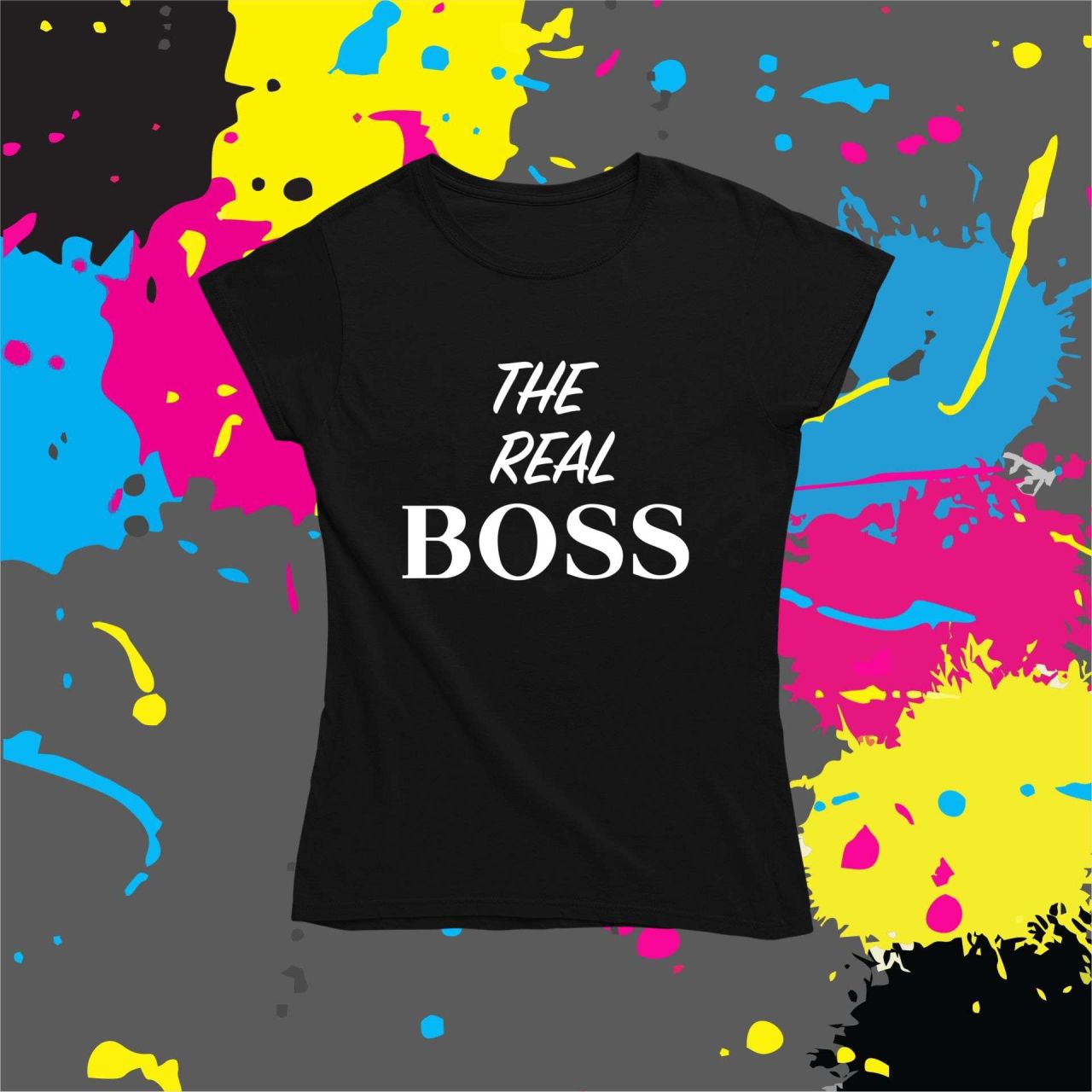 The real Boss! - Női póló