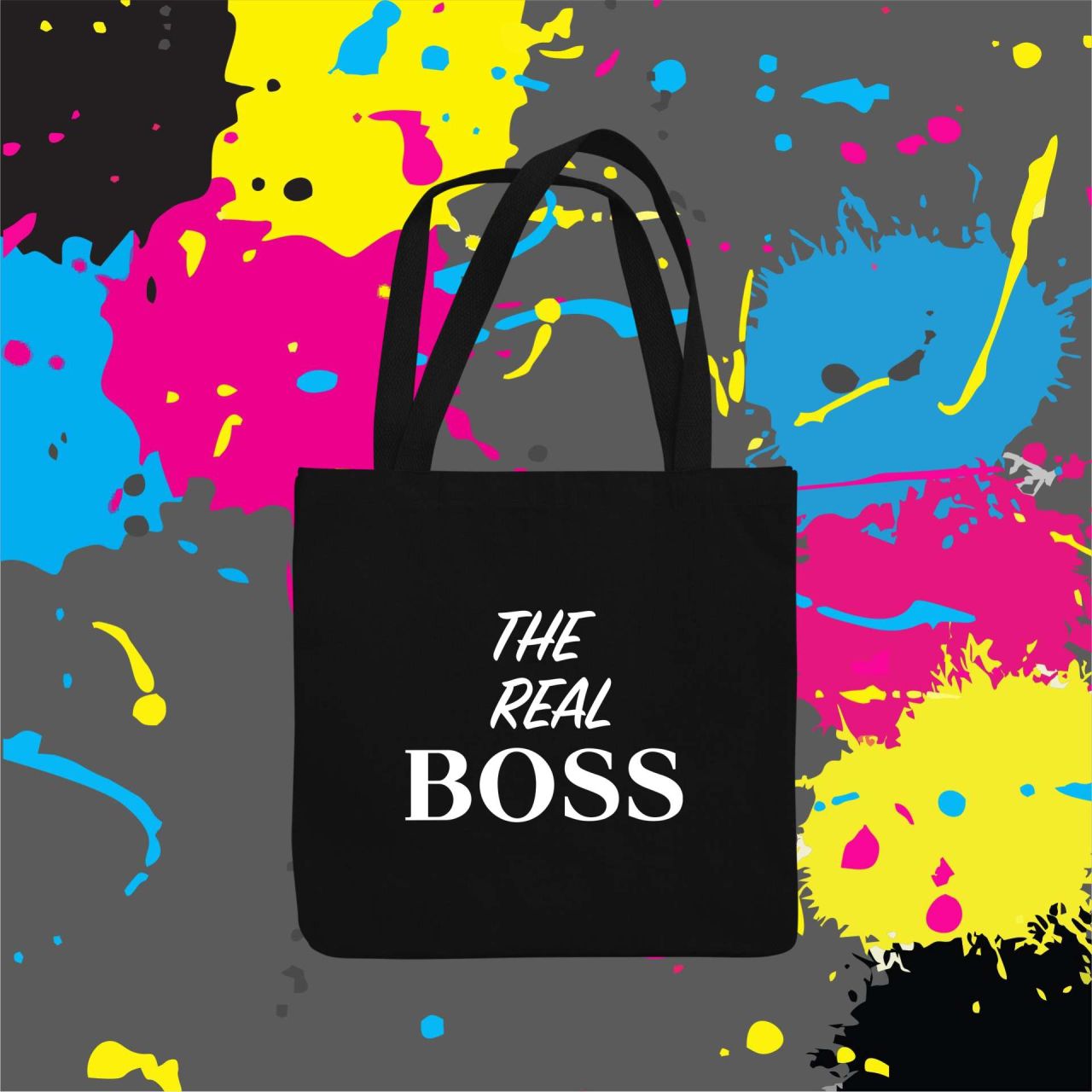 The real Boss! - Vászontáska