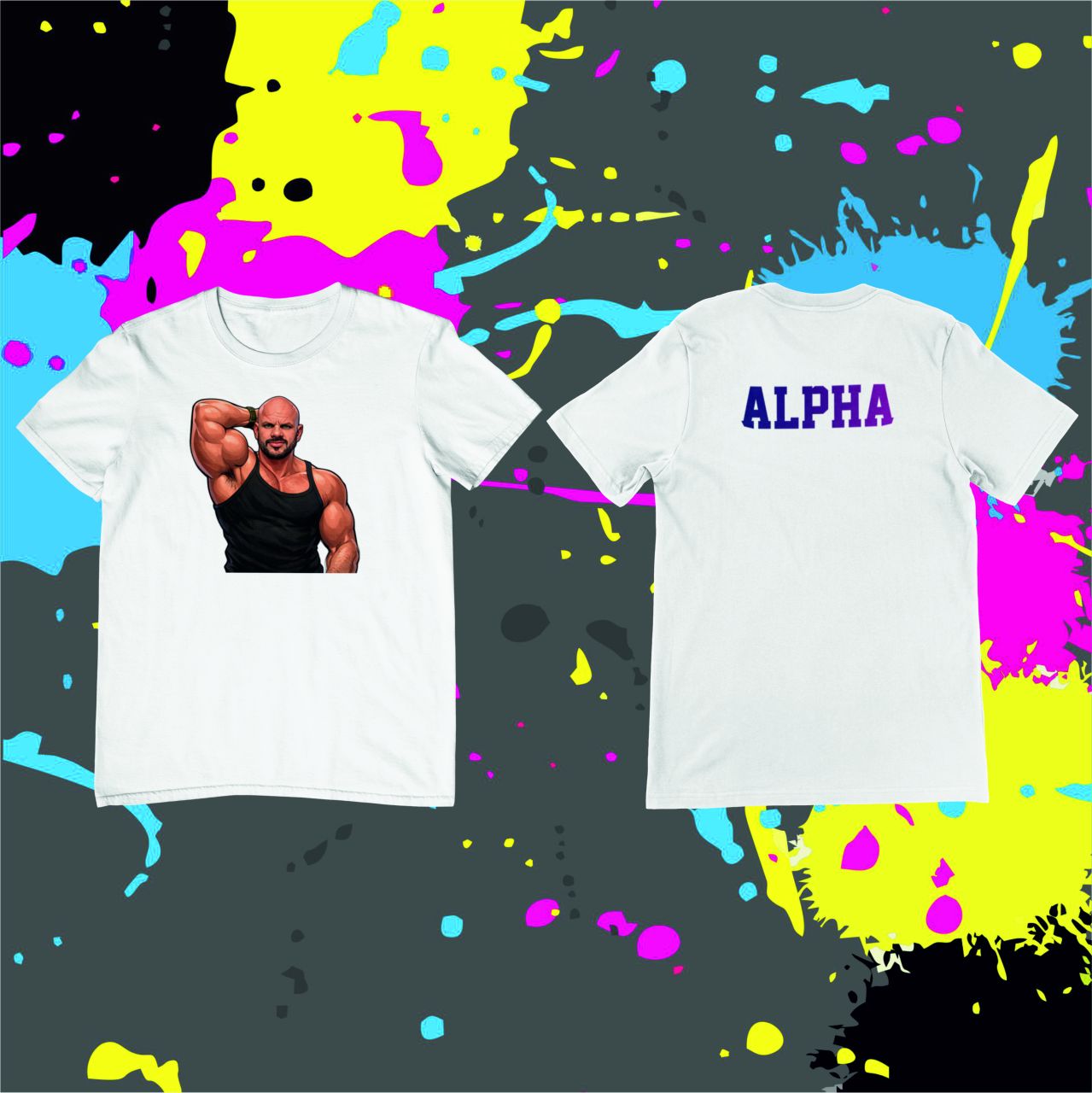 Alpha! - Férfi póló