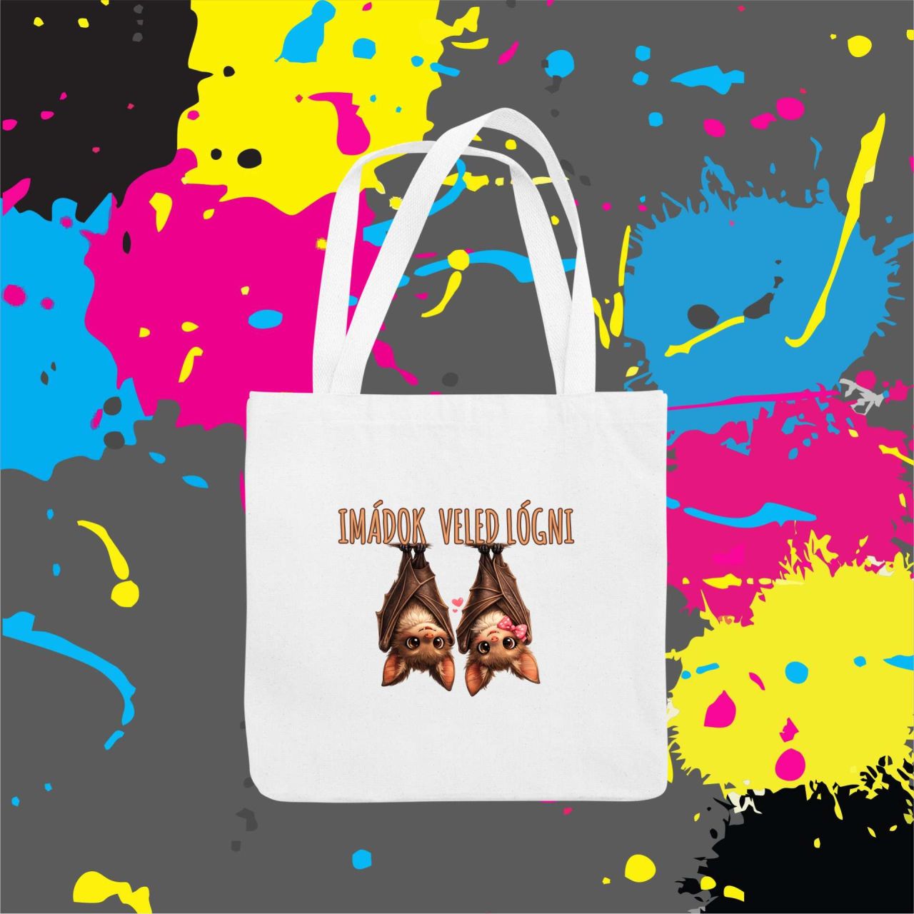 Imádok veled lógni - Vászontáska