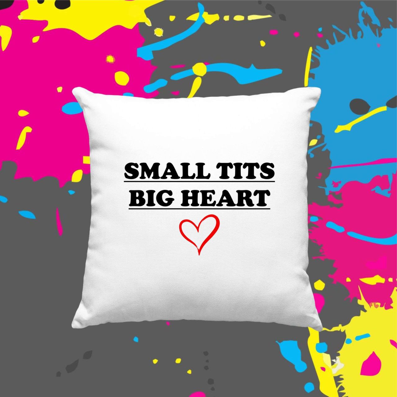 Big heart - Kocka párna