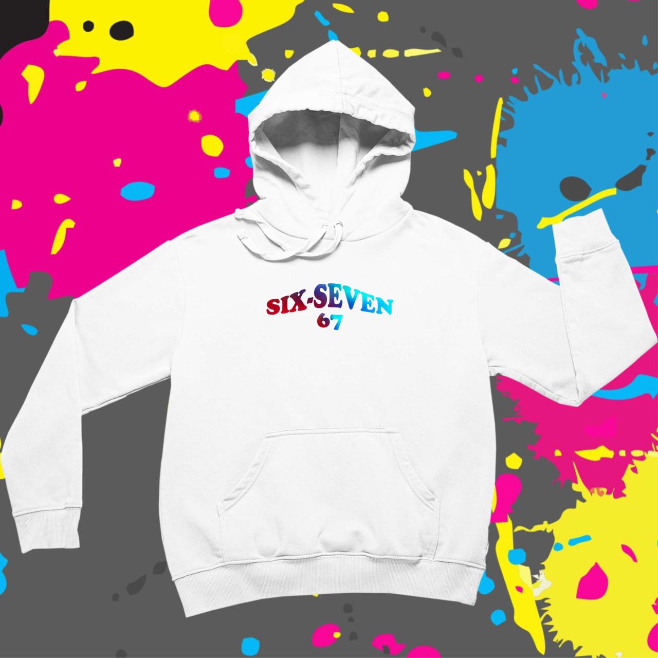 Six-seven - Kapucnis pulóver