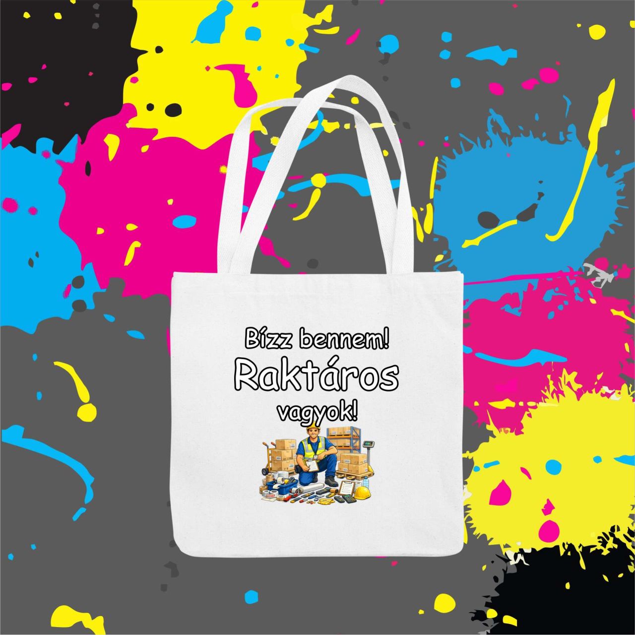 Bízz bennem raktáros vagyok - Vászontáska