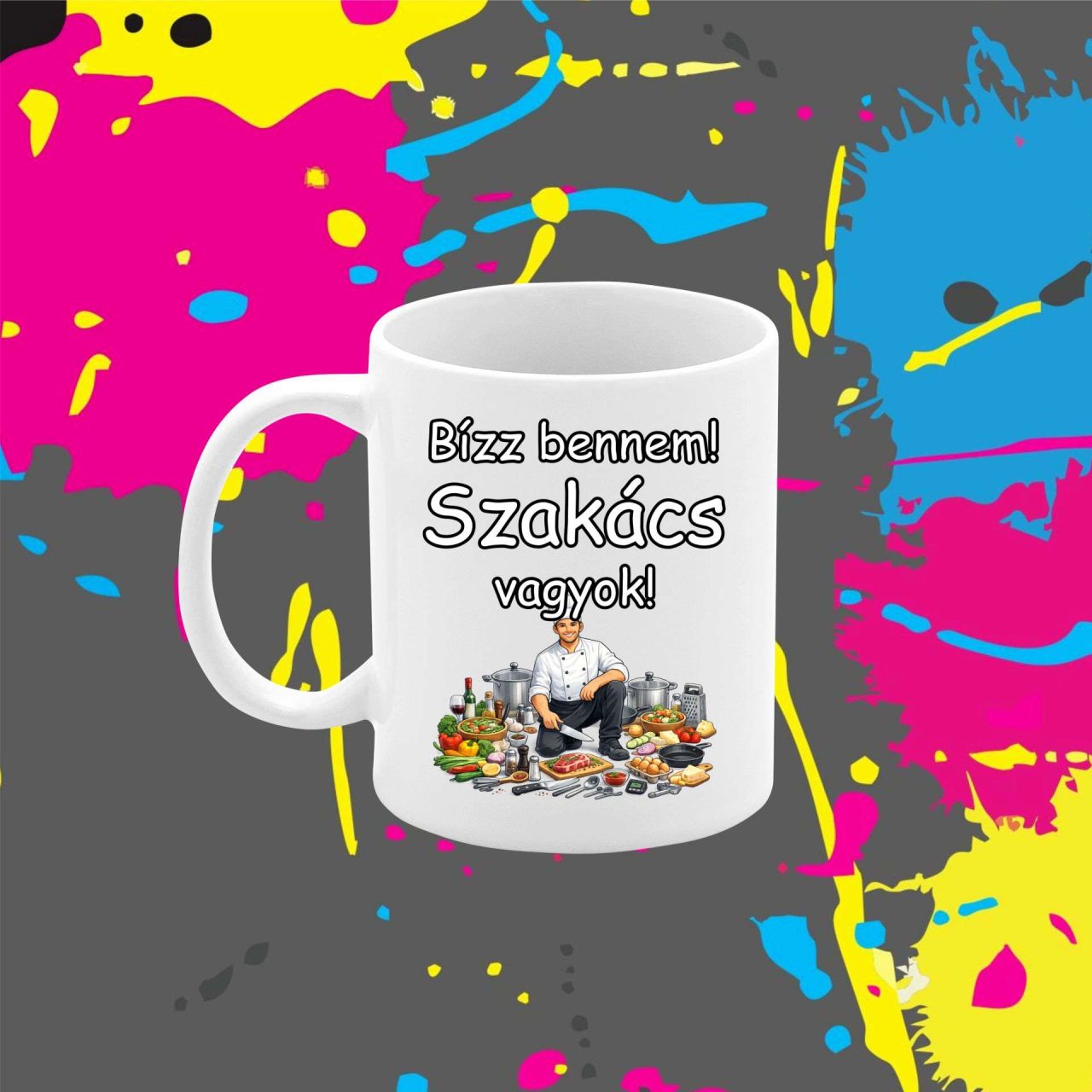 Bízz bennem szakács vagyok - Bögre