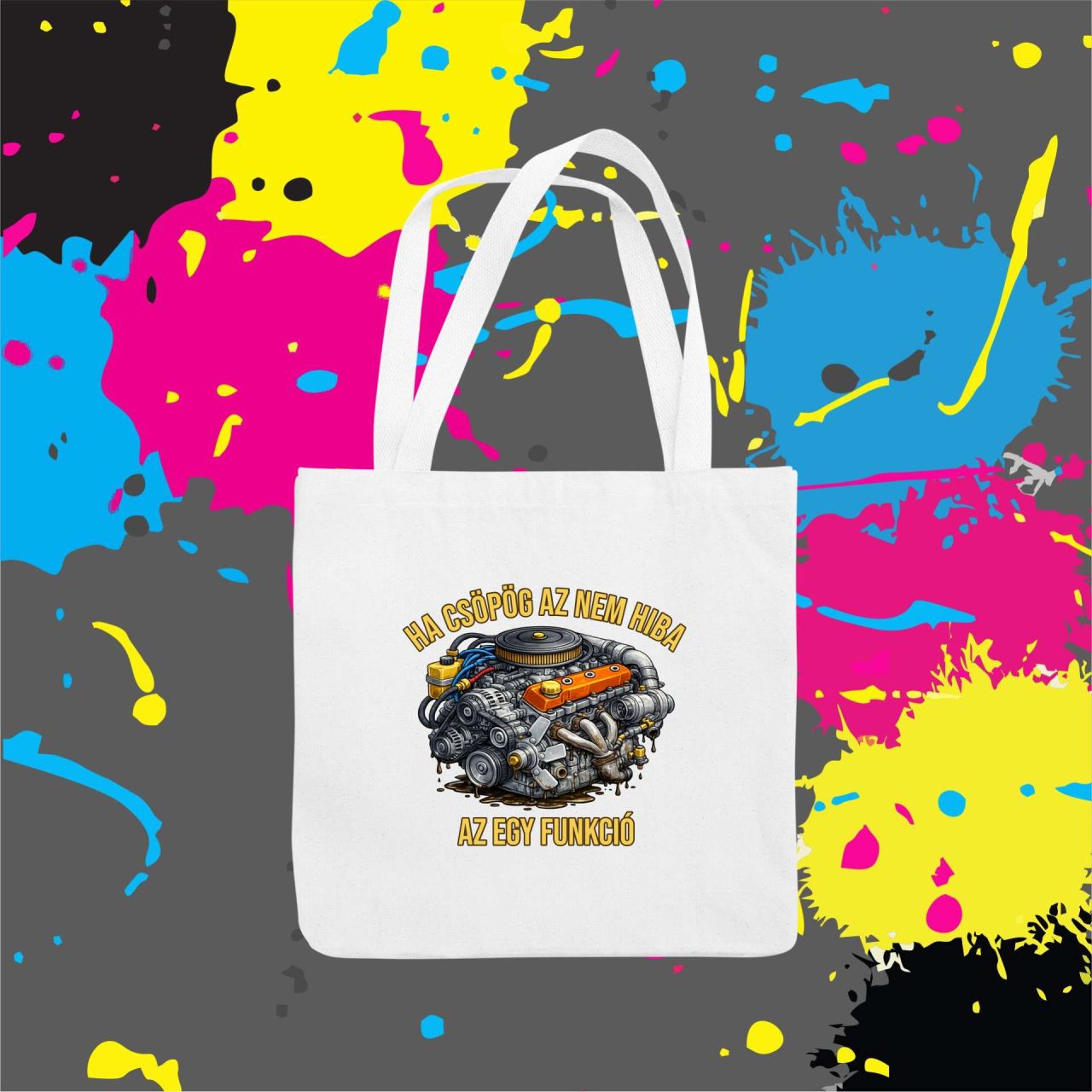Ha csöpög az nem hiba - Vászontáska