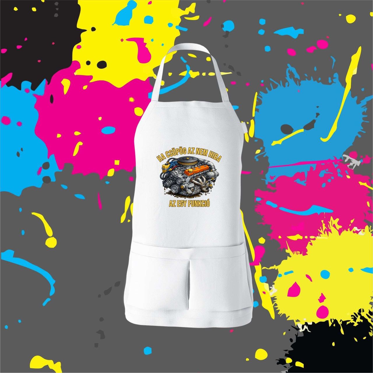 Ha csöpög az nem hiba - Kötény