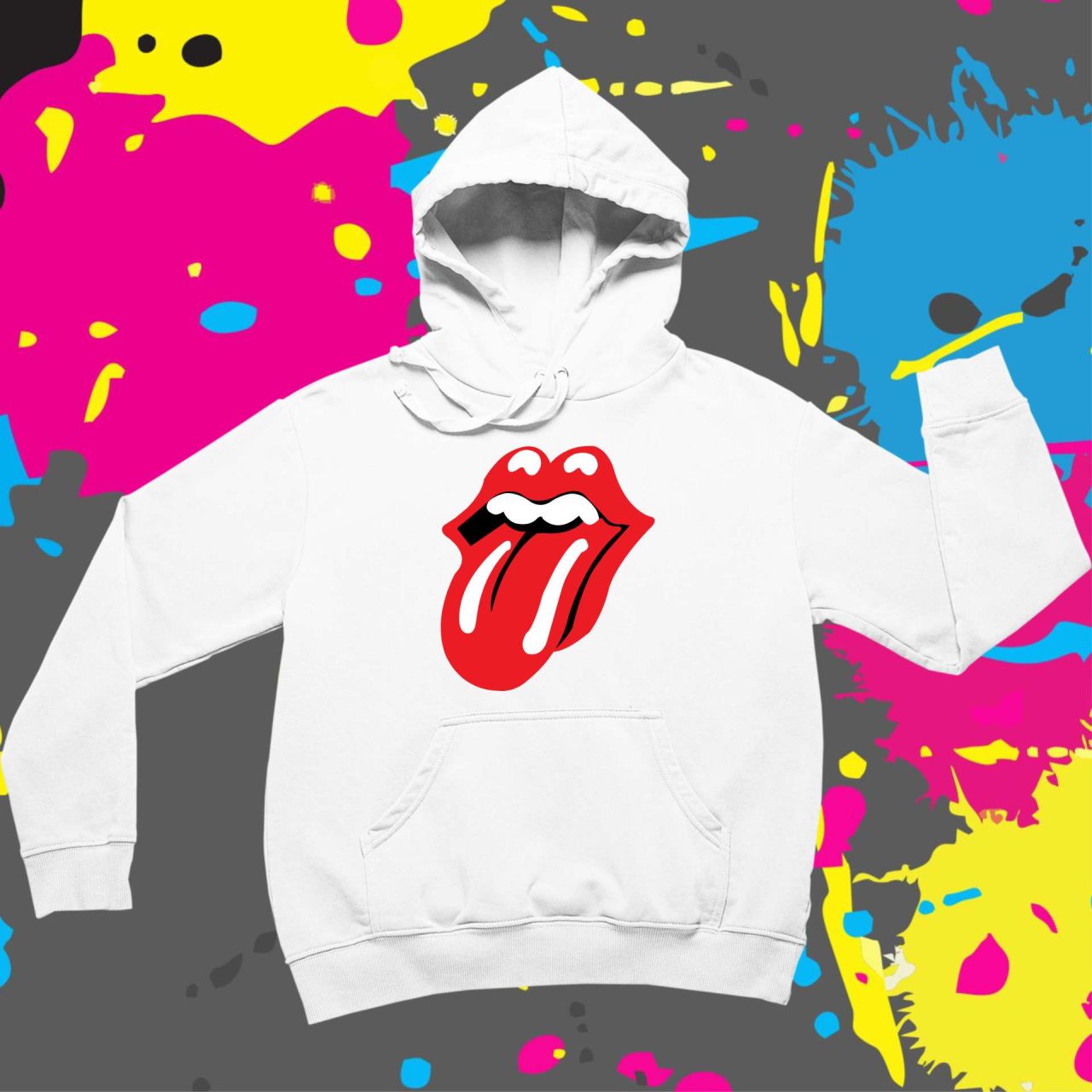 RollingStone logó - Kapucnis pulóver