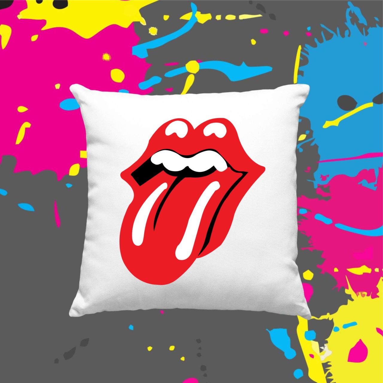 RollingStone logó - Kocka párna