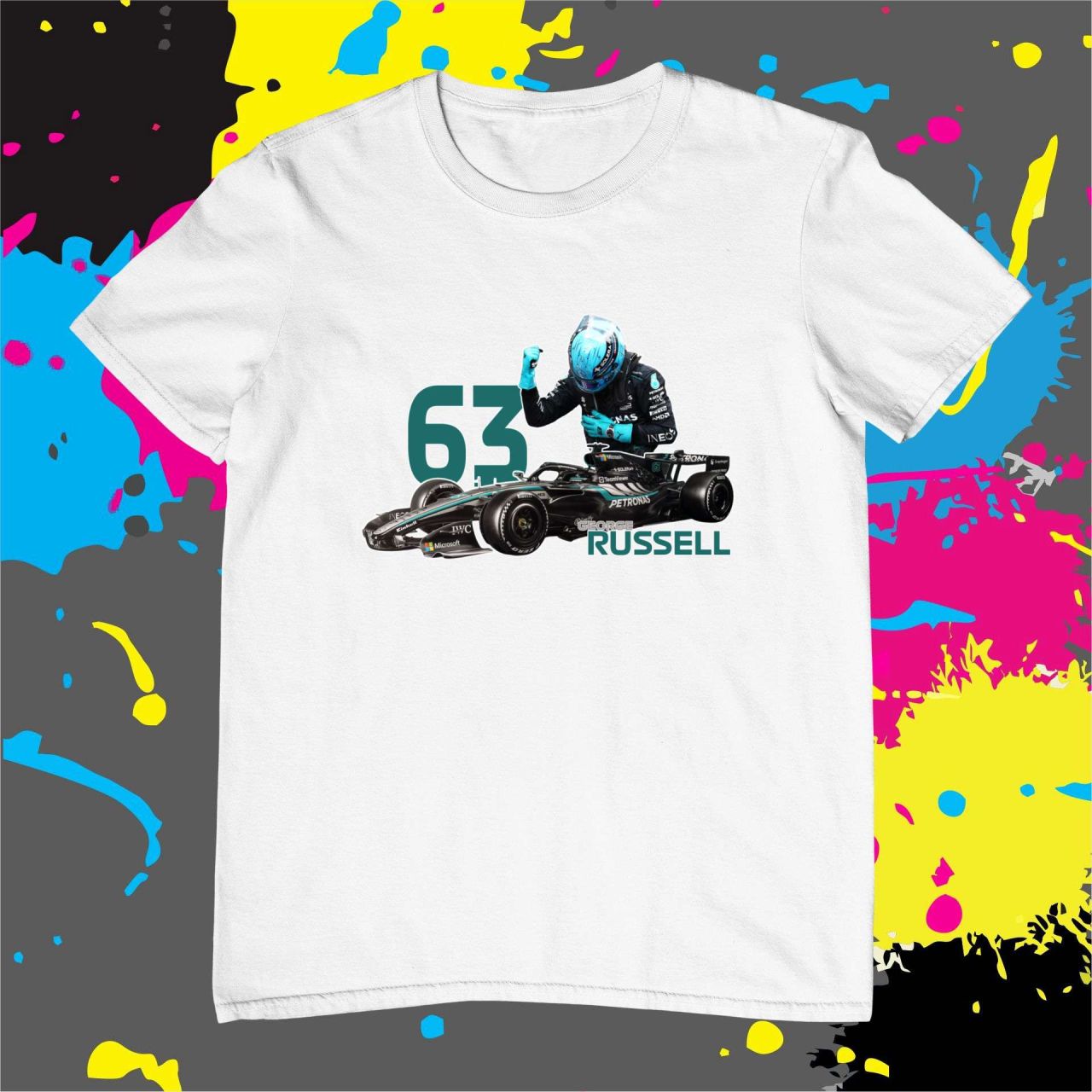 F1 George Russell 2026 - Férfi póló