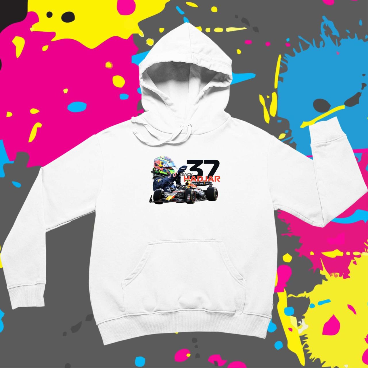 F1 Isack Hadjar 2026 - Kapucnis pulóver
