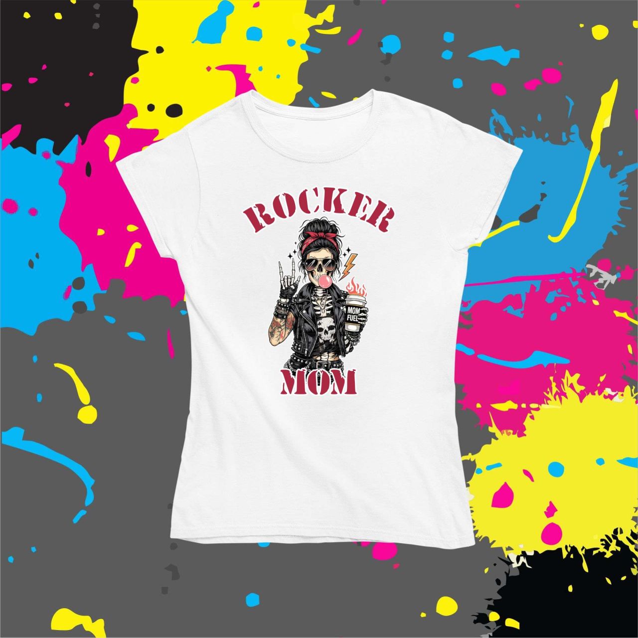 Rocker mom - Női póló