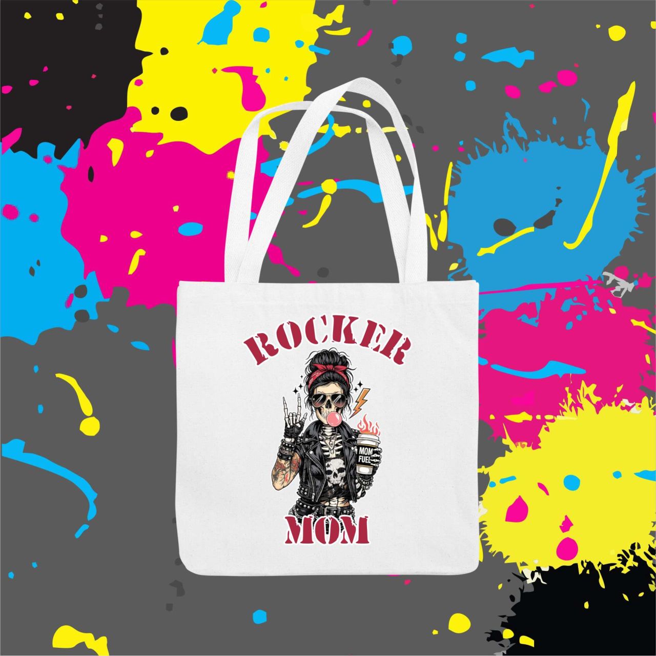 Rocker mom - Vászontáska