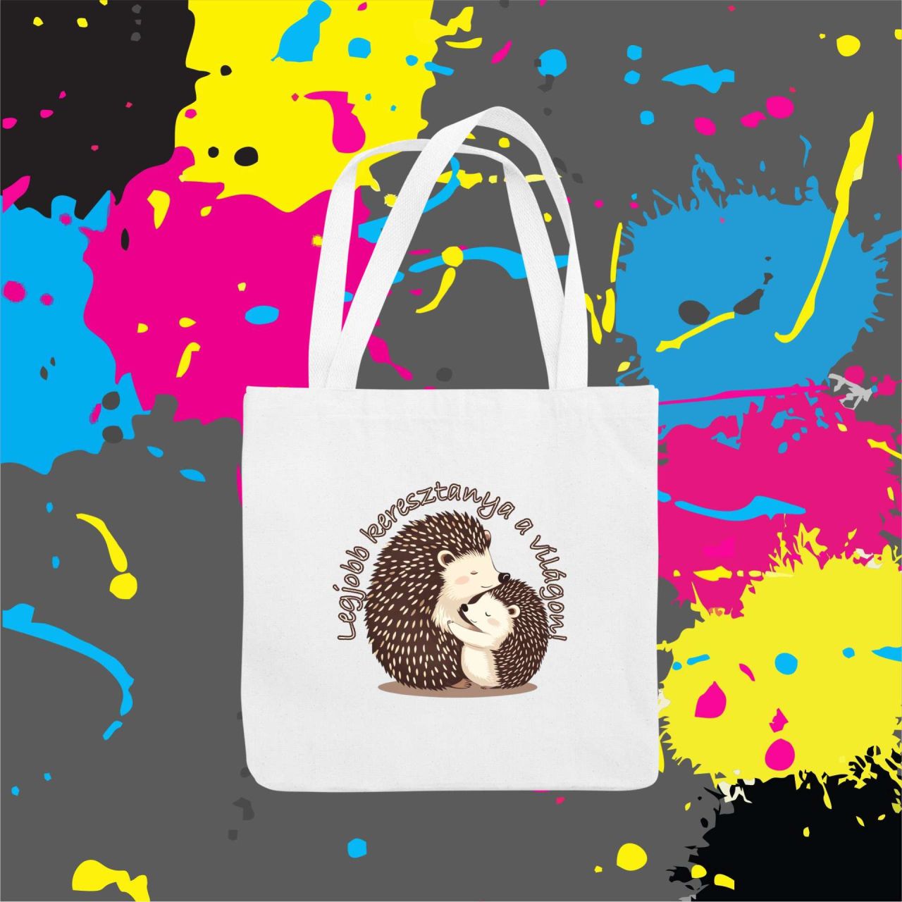 Legjobb keresztanya a világon - Vászontáska