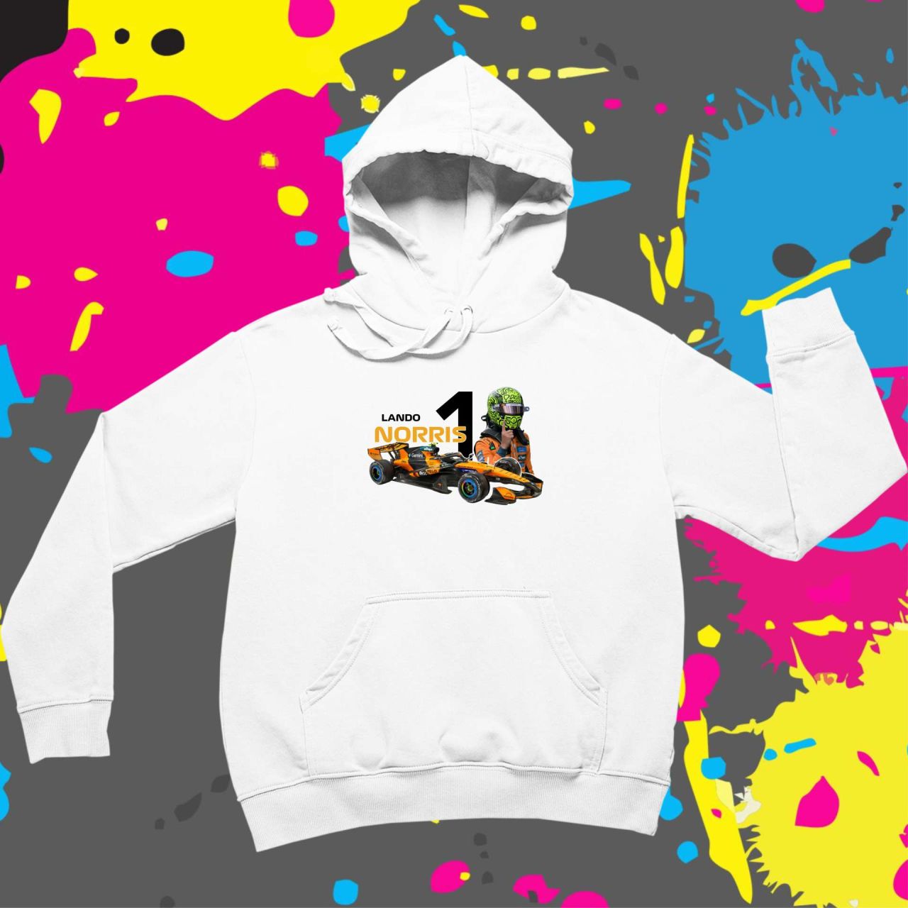 F1 Lando Norris 2026 - Kapucnis pulóver