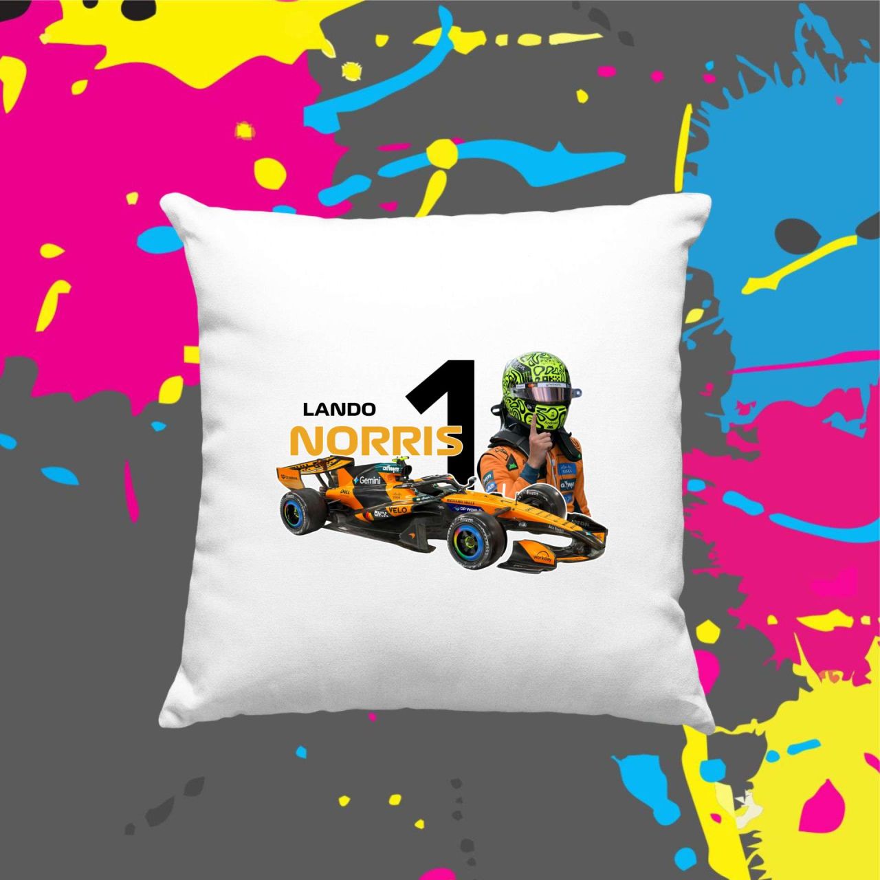 F1 Lando Norris 2026 - Kocka párna