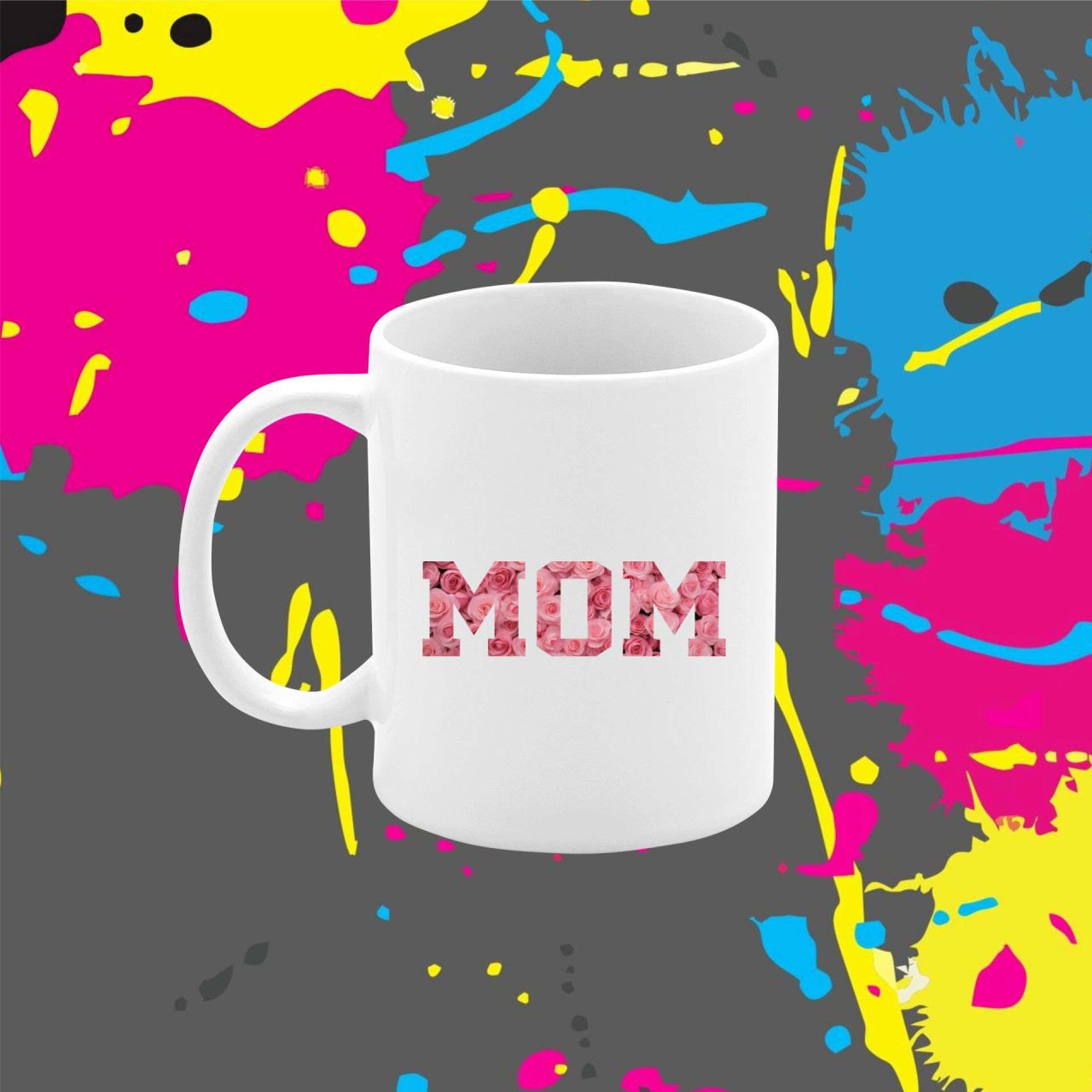 MOM felirat - Bögre