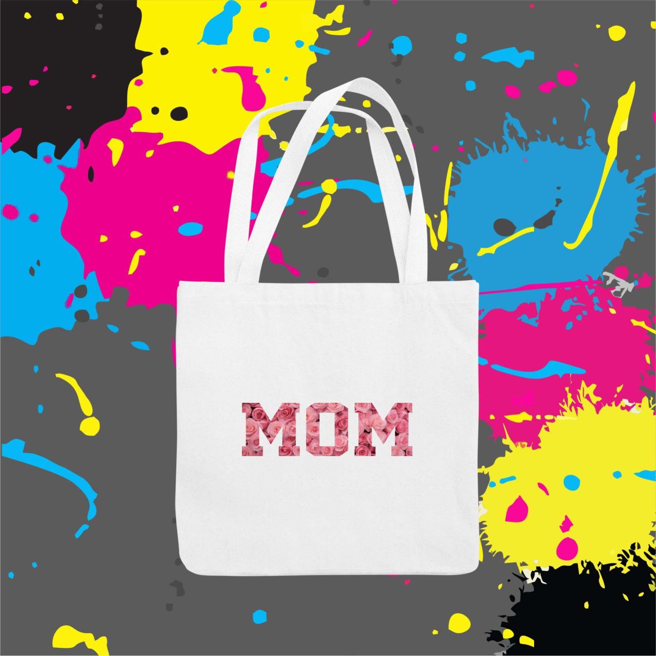 MOM felirat - Vászontáska