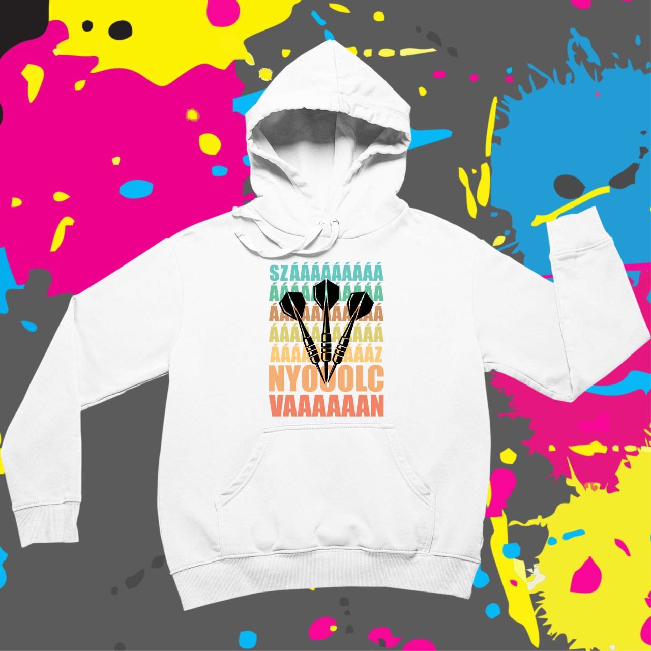 Száznyolcvan Darts - Kapucnis pulóver