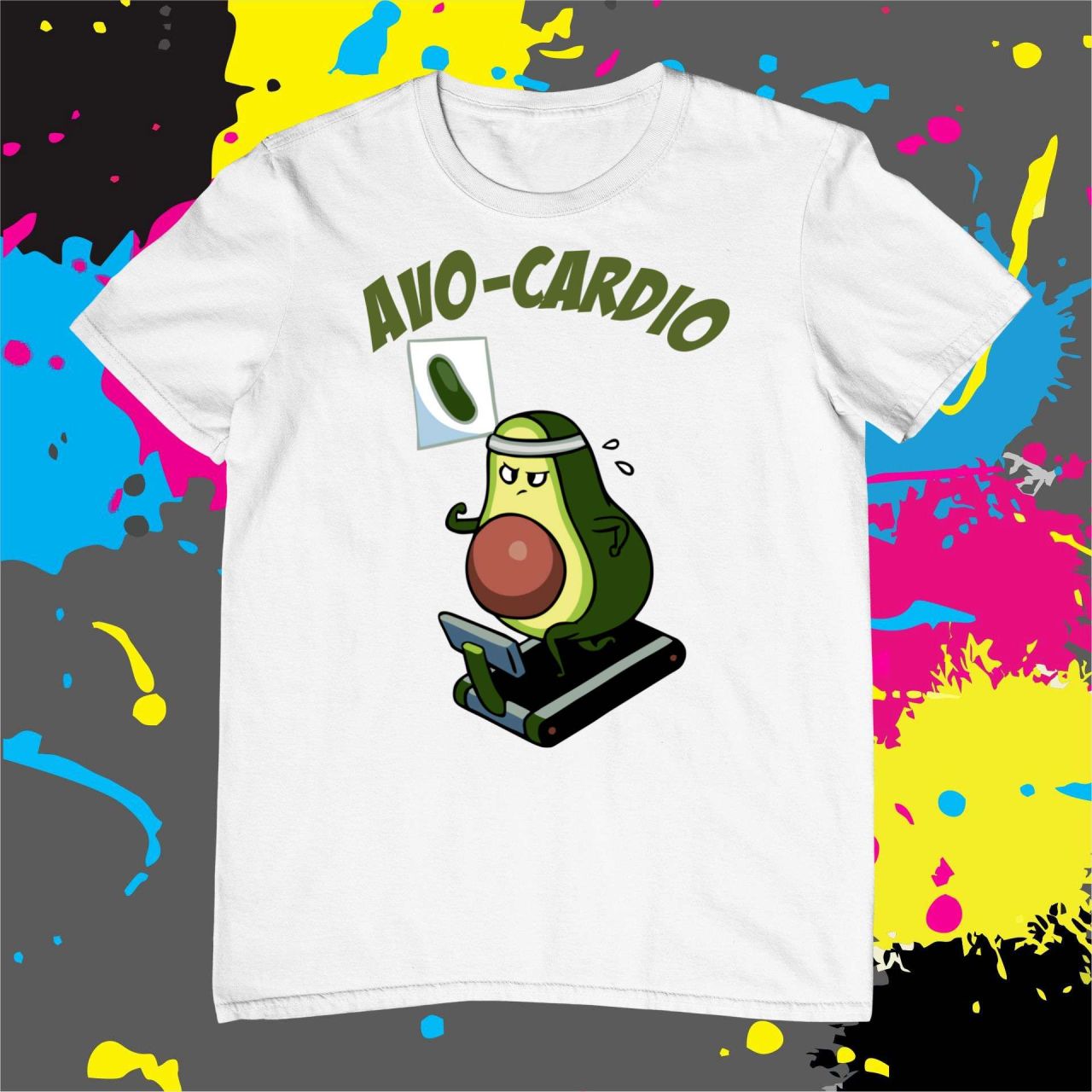 Avo-Cardio - Férfi póló