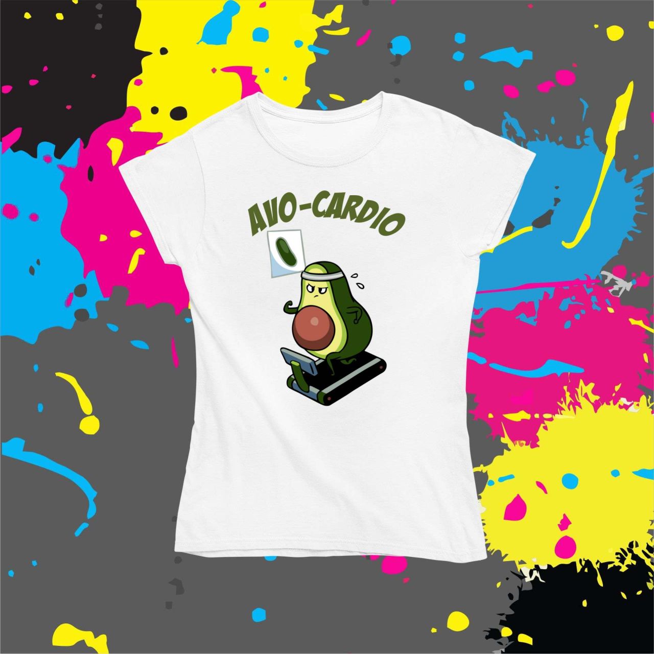 Avo-Cardio - Női póló