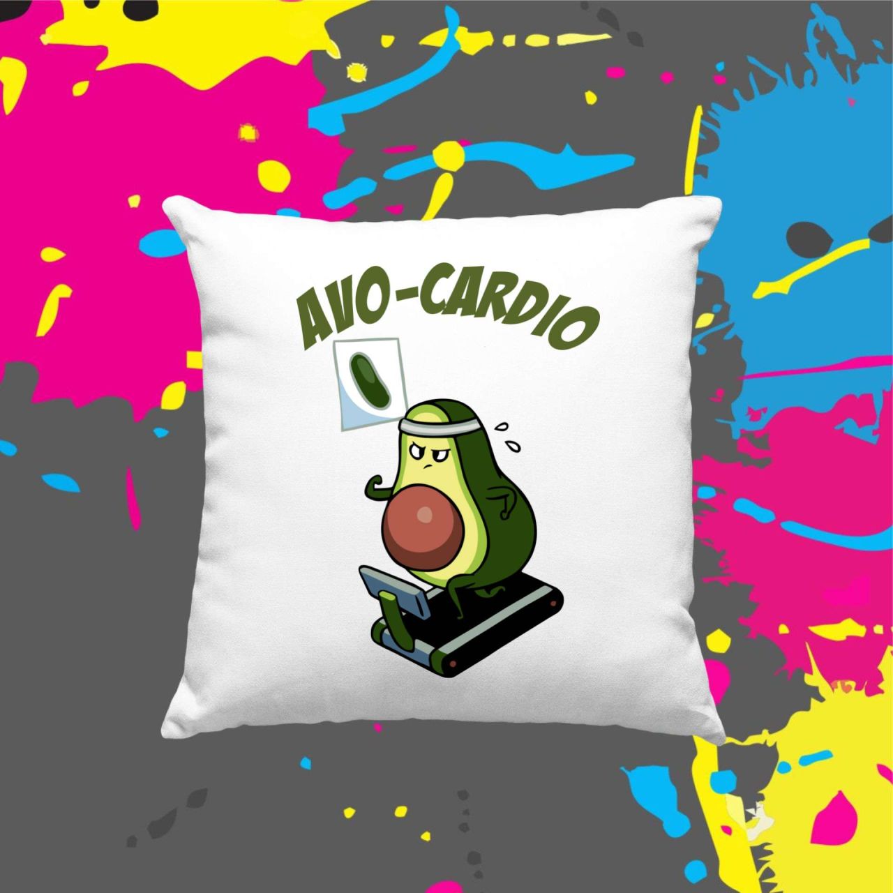 Avo-Cardio - Kocka párna