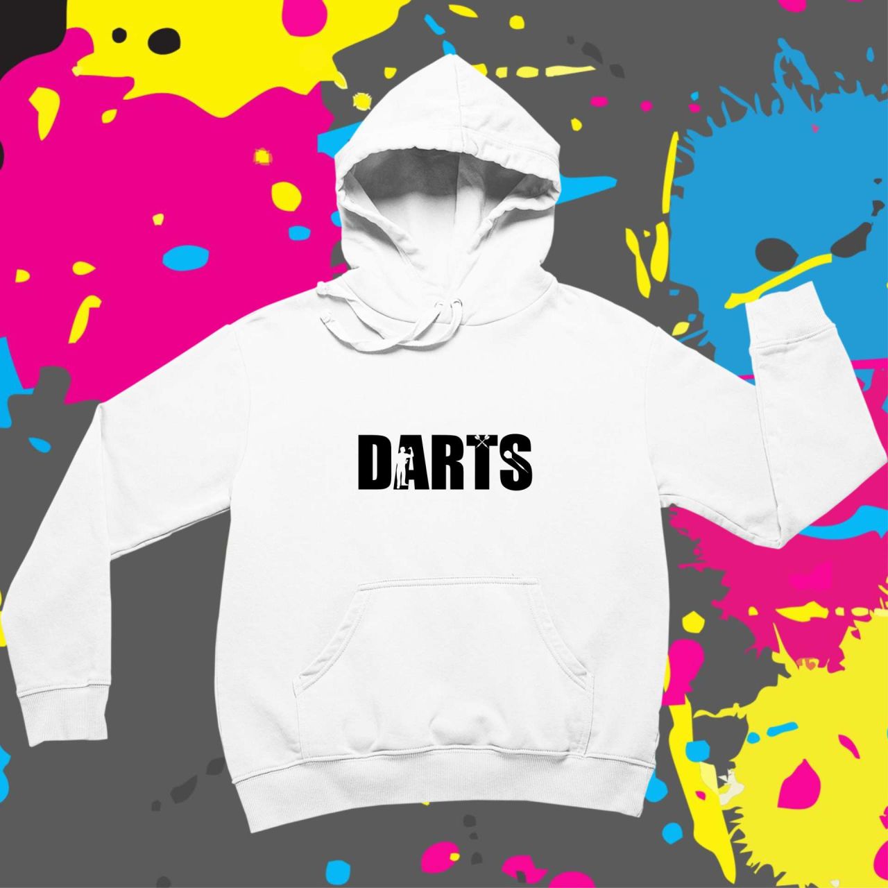 Darts - Kapucnis pulóver