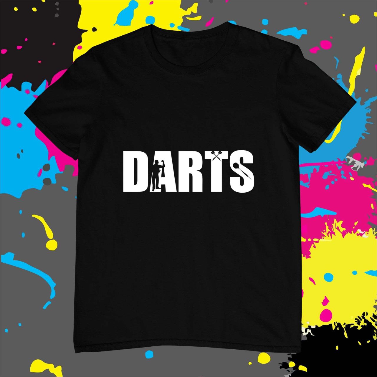 Darts! - Férfi póló