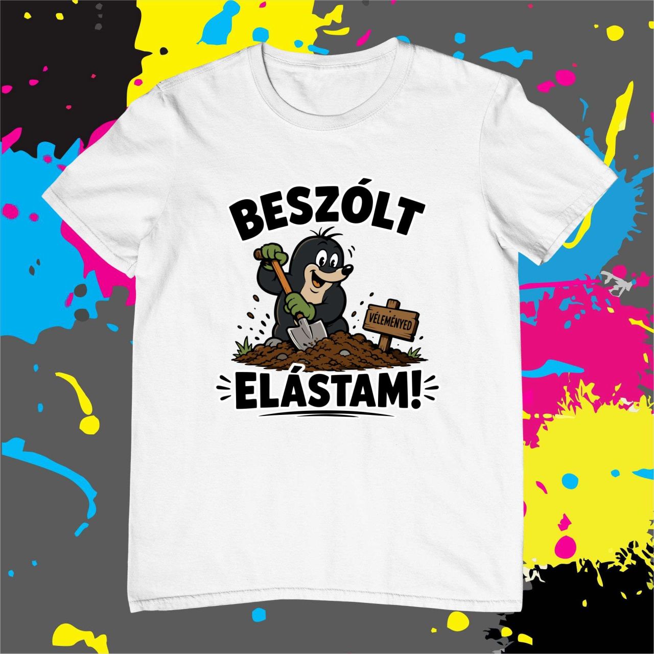 Beszólt elástam - Férfi póló