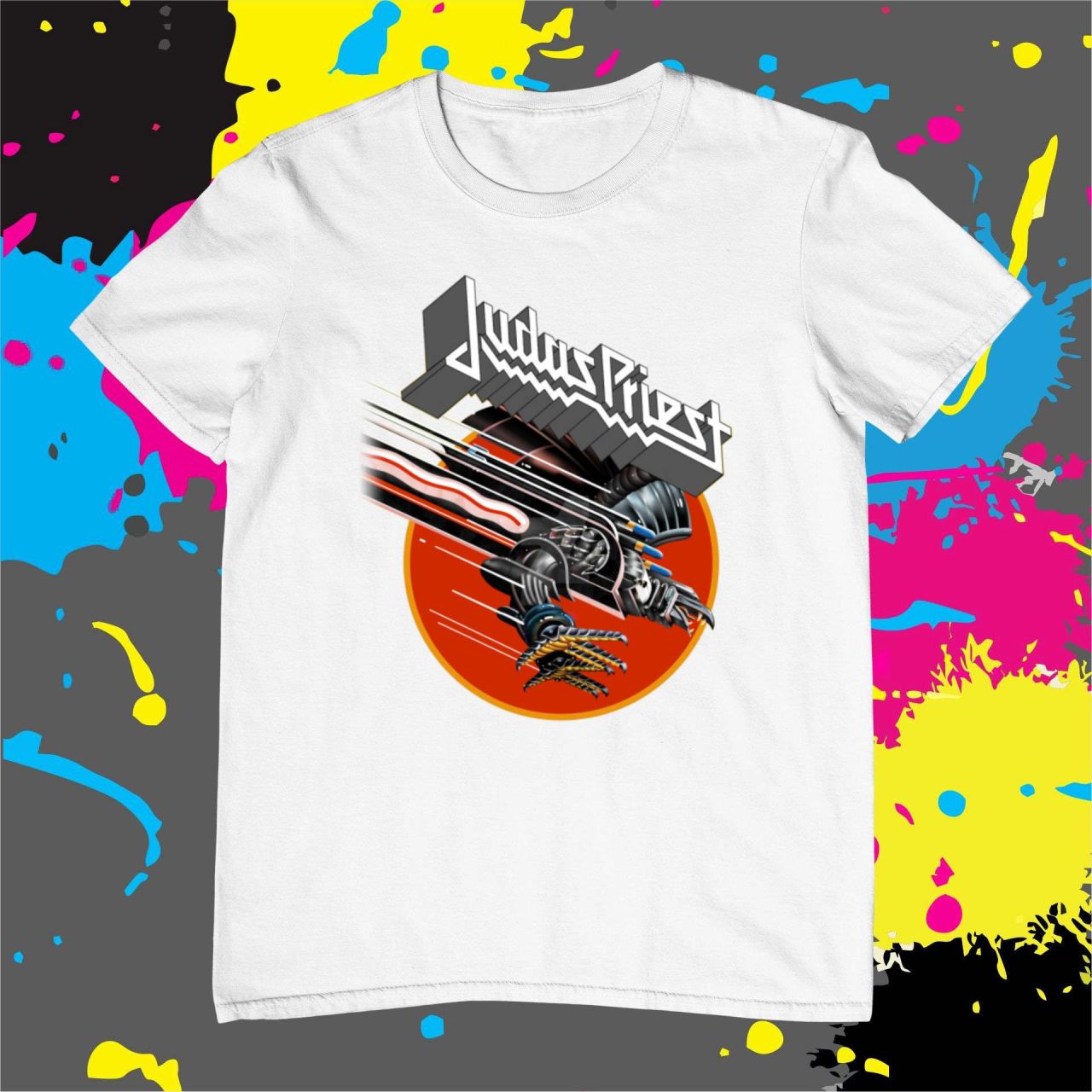 Judas Priest Screaming for Vengeance - Férfi póló