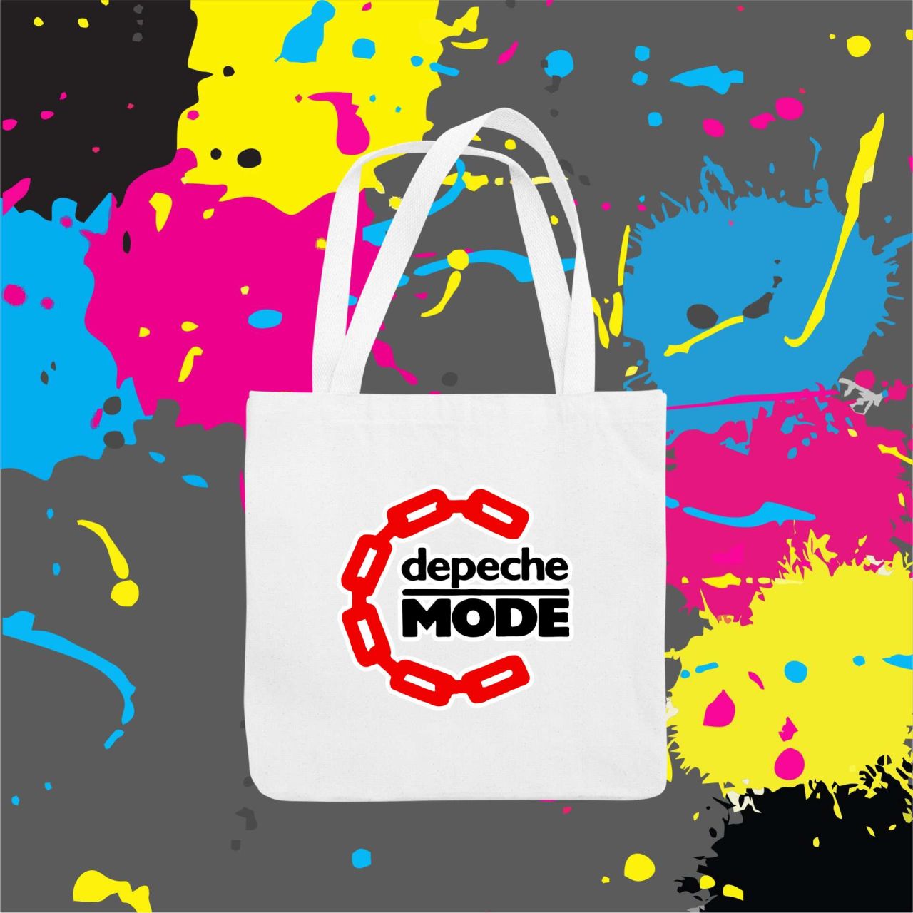 Depeche Mode láncos - Vászontáska