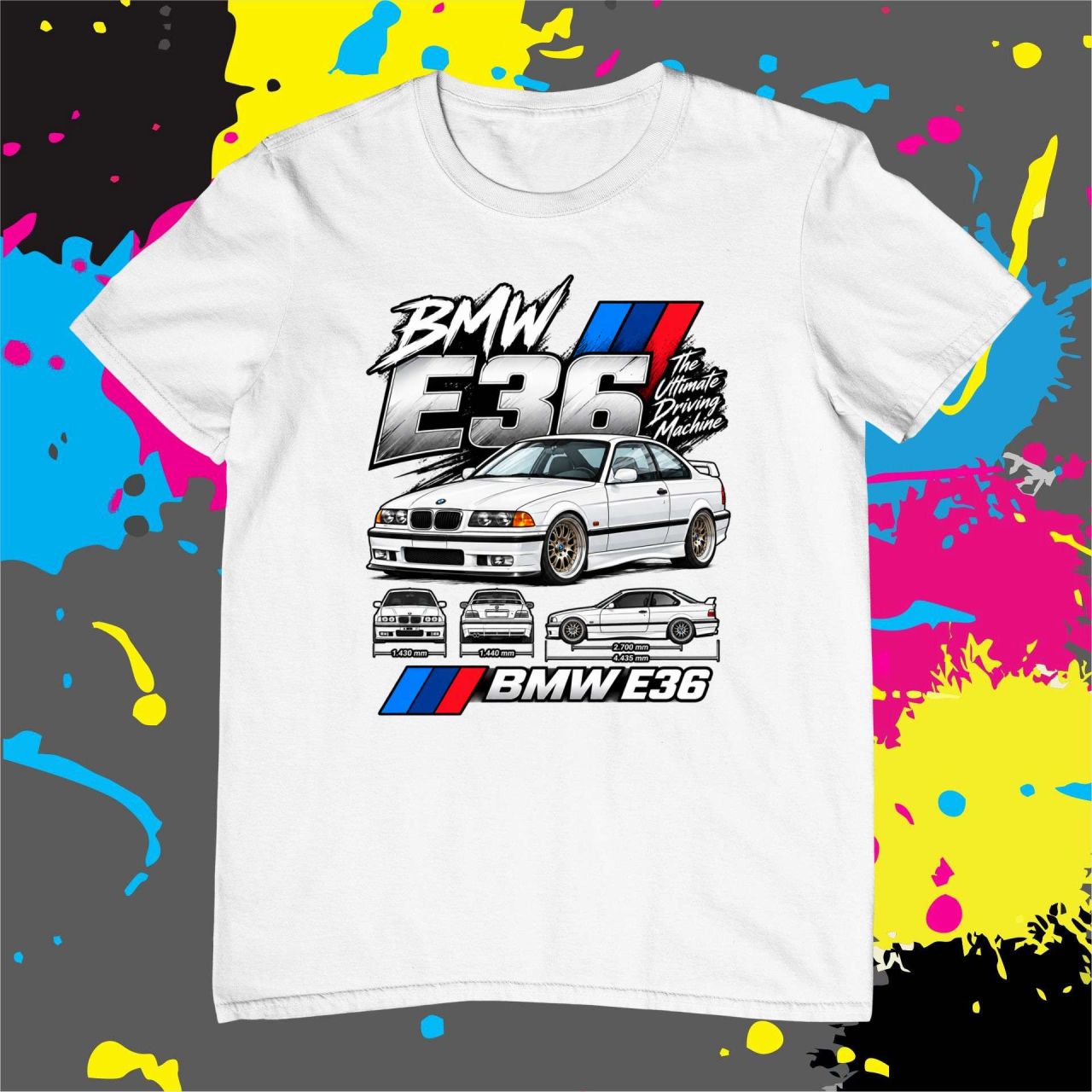 BMW E36 - Férfi póló