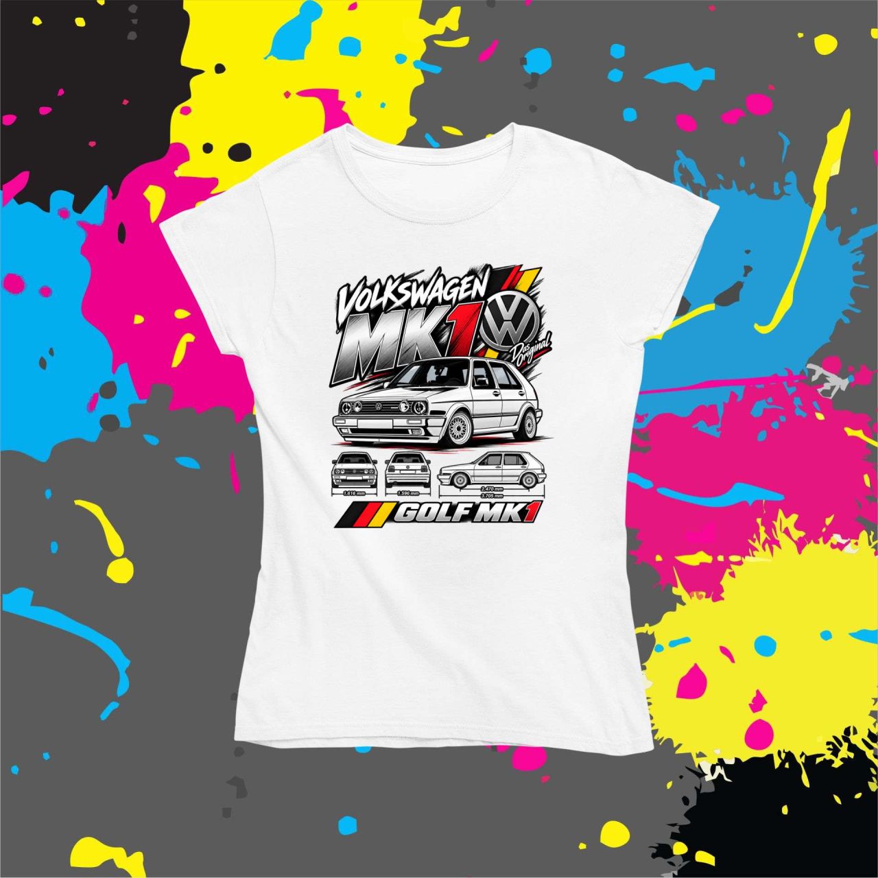 Volkswagen MK1 - Női póló
