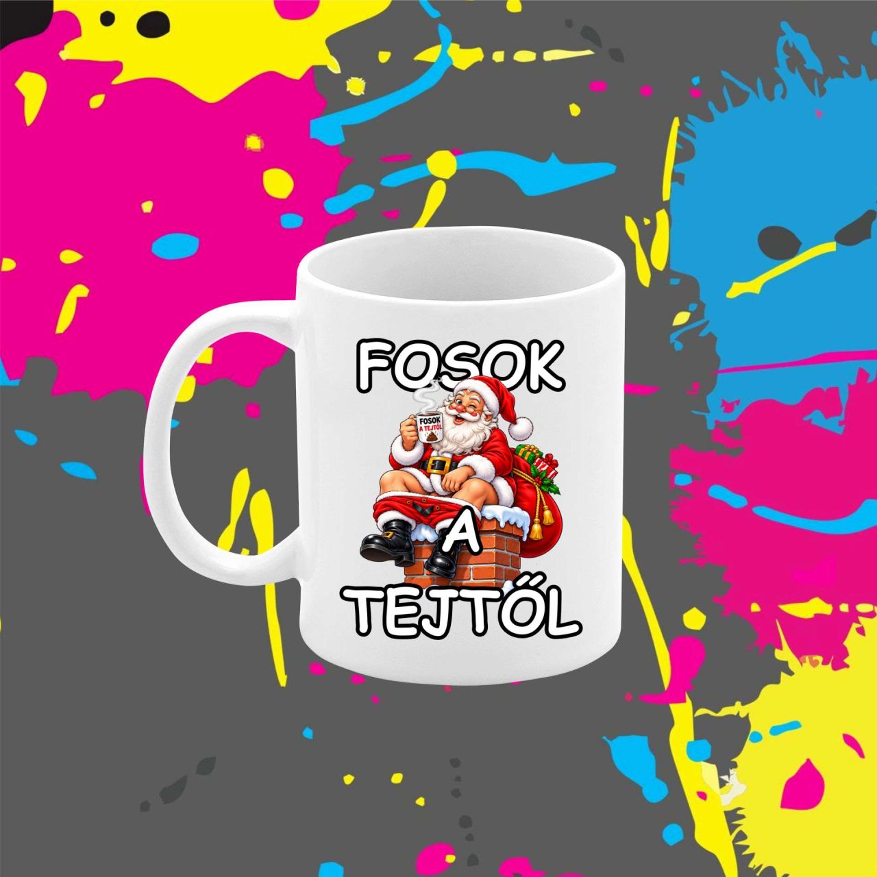 Fosok a tejtől  karácsonyi - Bögre