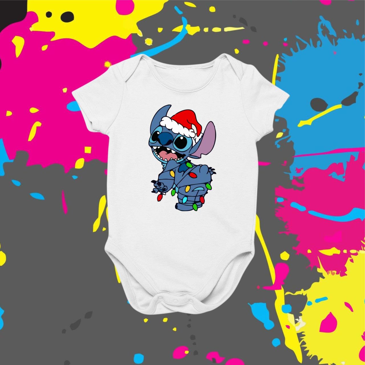 Stitch égősorral - Baby body