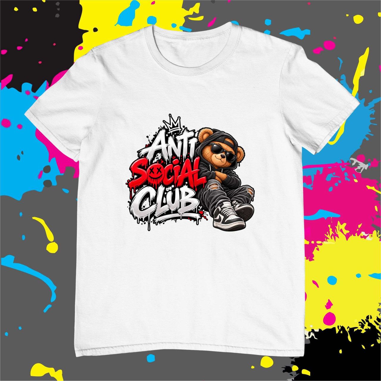 Anti Social Club - Férfi póló